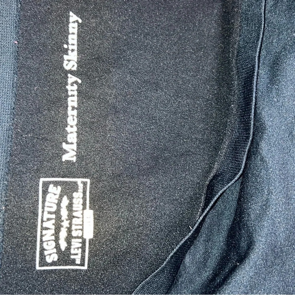 Levi Strauss signature women’s maternity skinny jeans sz large - Picture 3 of 3